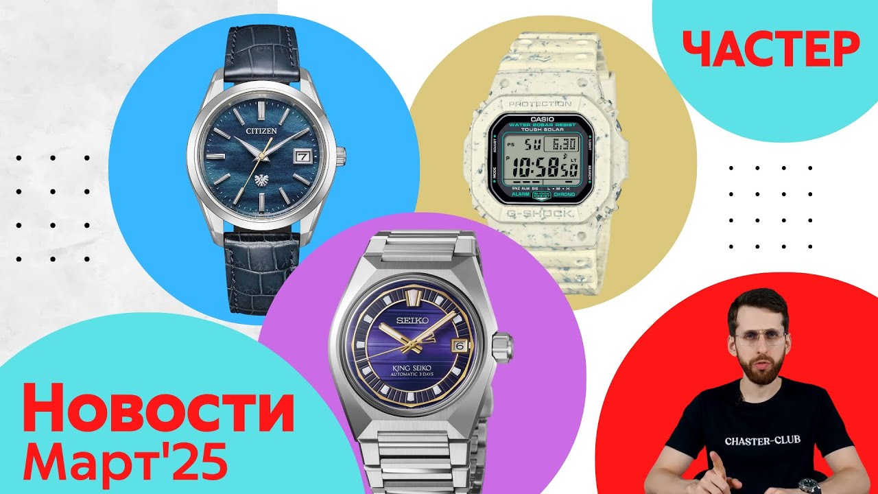 Анонсы Casio, Seiko и Citizen: Токийский горизонт, итальянский автомобиль, американское кино