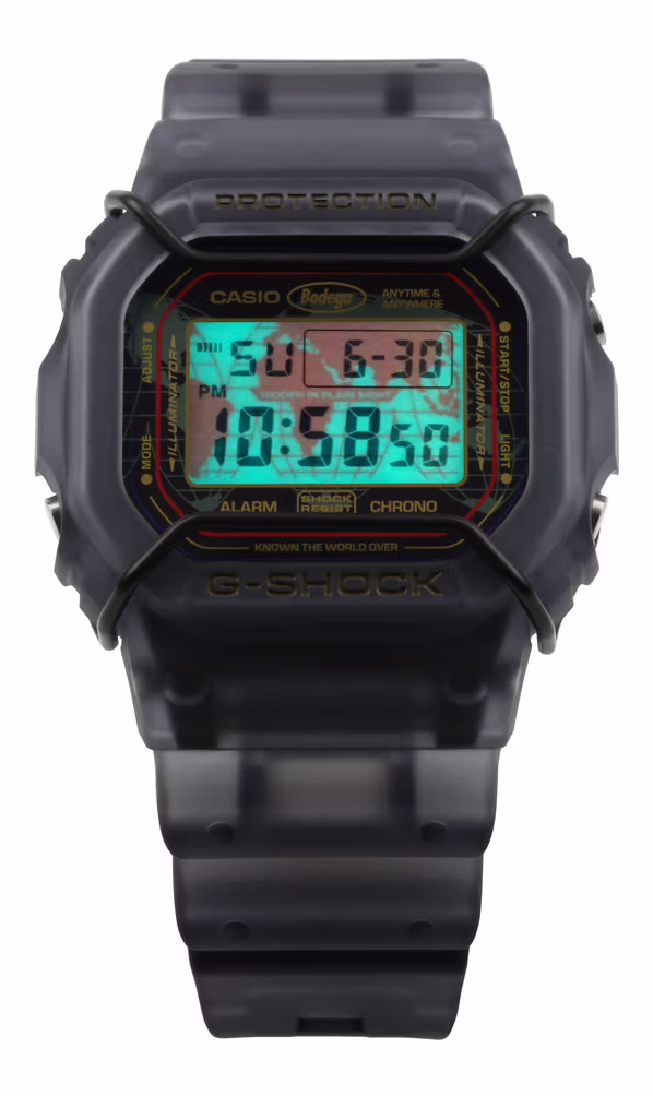 Bodega x G-Shock DW-5600BDG23-1: WATCHDAVID распаковывает «патронный ящик» к 40-летию G-Shock