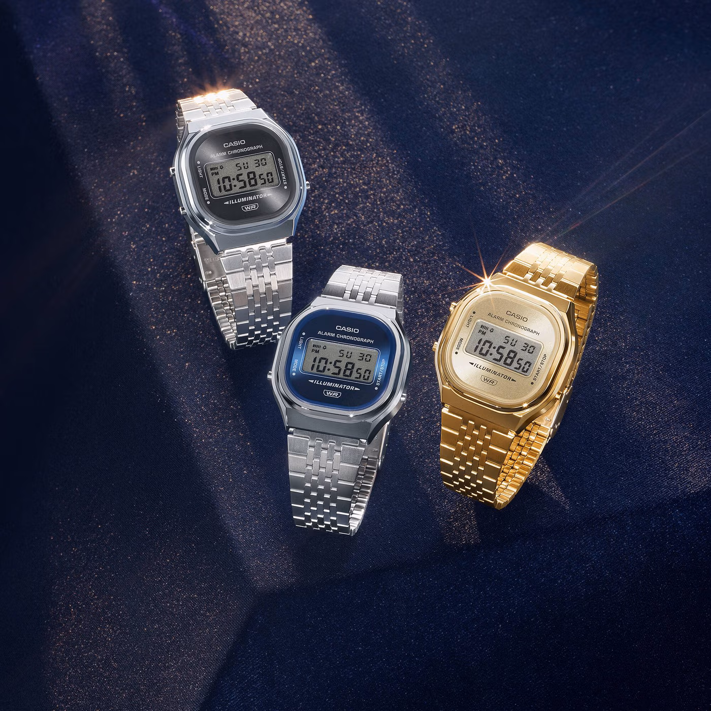 Casio A140WE: винтажная цифровая классика в скруглённом корпусе