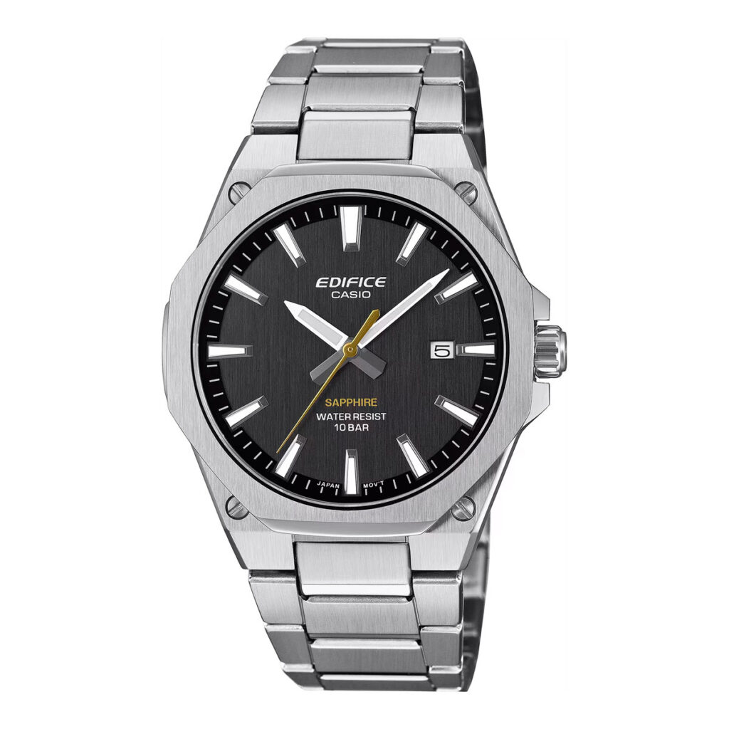 Casio Edifice EFR-SE108: корпус EFR-S108, сапфир и заявленная плавная секунда