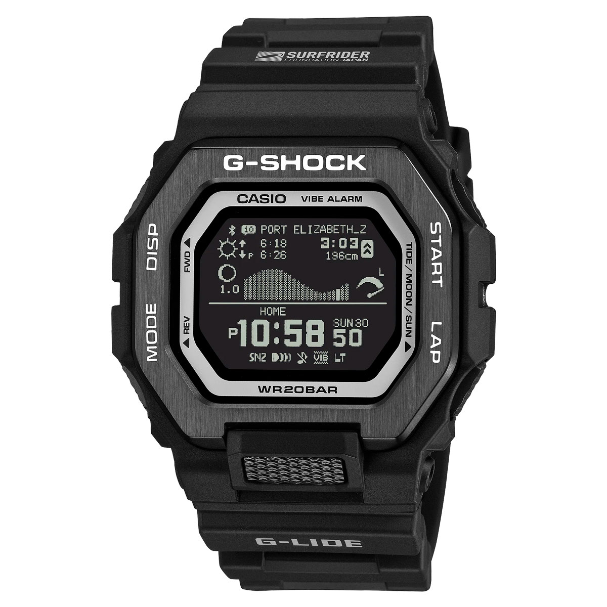 Casio G-SHOCK GBX-100SFJ-1: часы для серферов и защиты океана