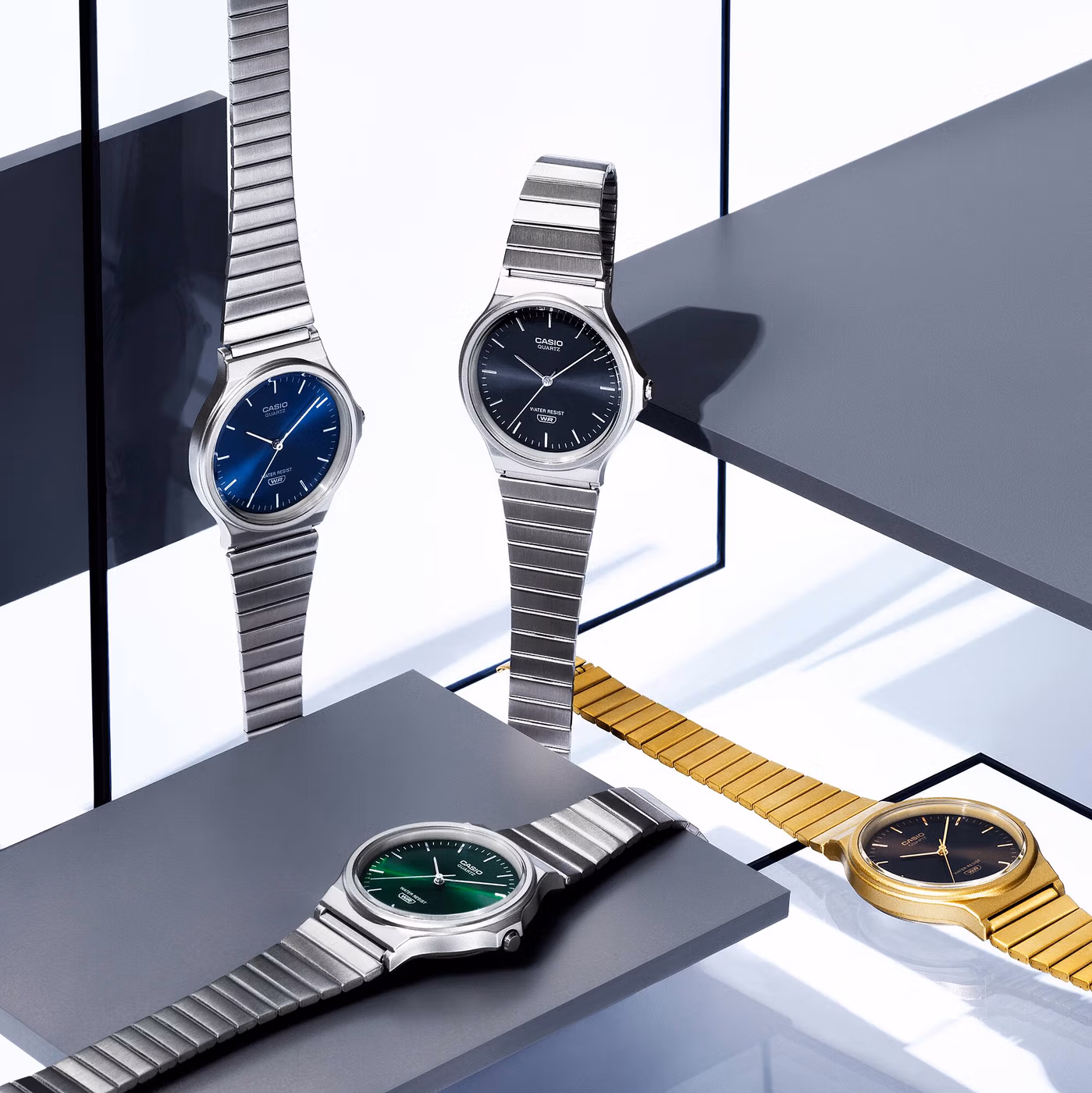 Casio MQ-24DA и MQ-24GA: классические MQ-24 на стальном браслете