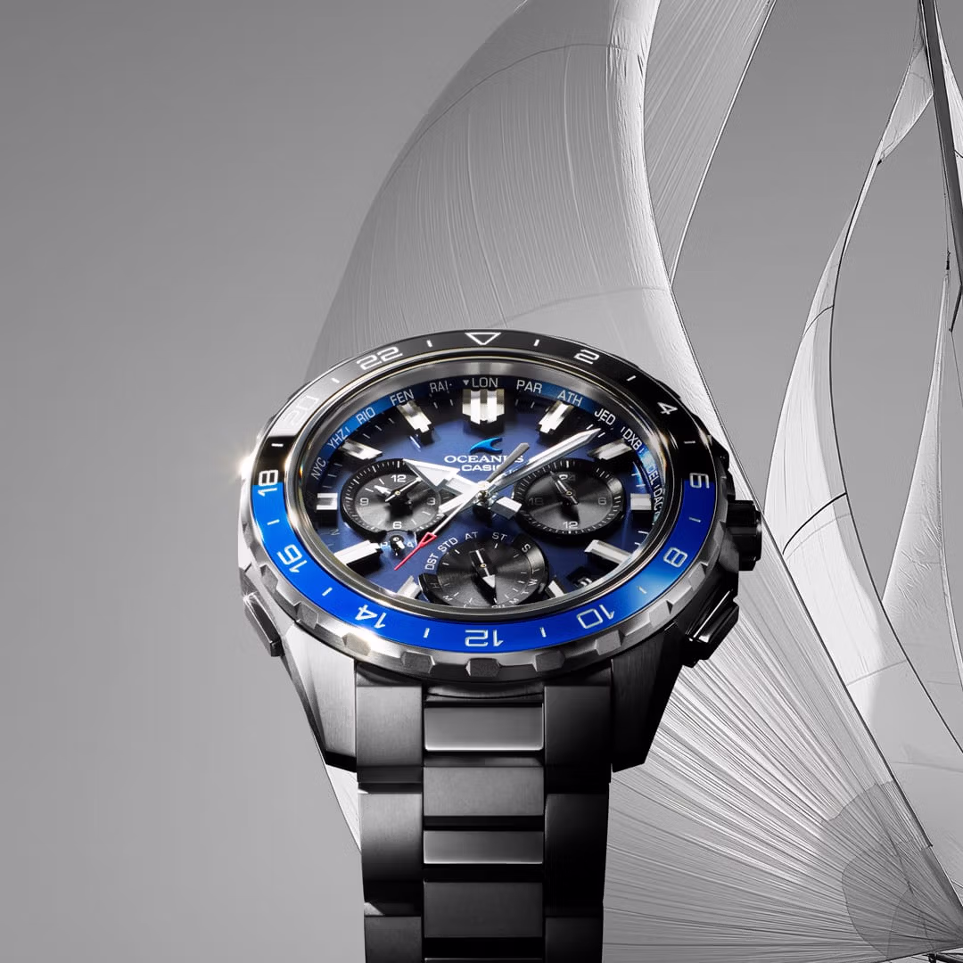Casio Oceanus OCW-P3000: мировое время на безеле и защита привода стрелок