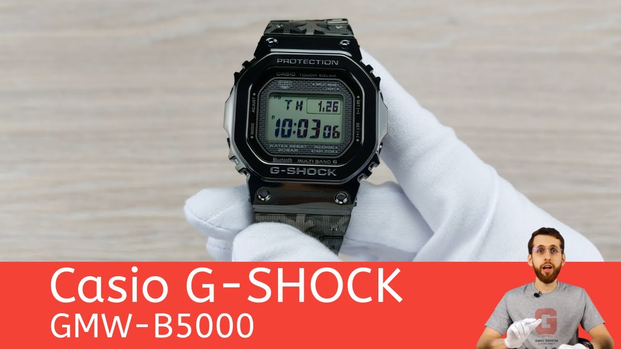 Частер: 40 лет G-SHOCK и Eric Haze / Casio GMW-B5000EH-1E