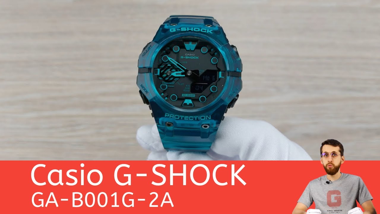 Частер: Бирюзовый новодел / Casio G-SHOCK GA-B001G-2A