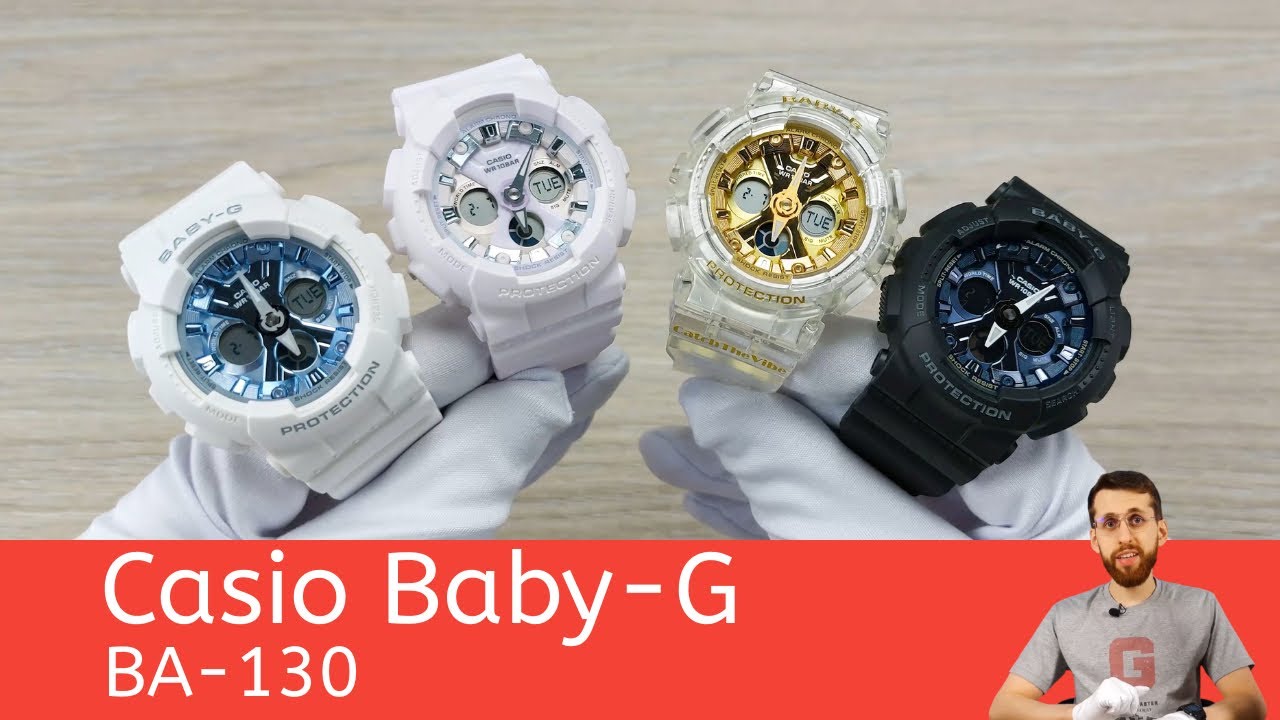Частер: Блестящие циферблаты и джишоковский функционал / Casio Baby-G BA-130
