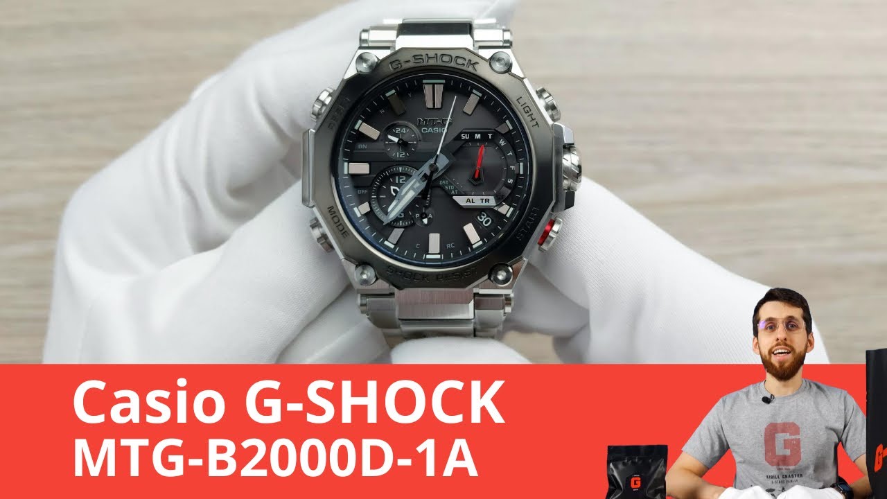 Частер: Брутальный, функциональный, премиальный / Casio G-SHOCK MTG-B2000D-1A