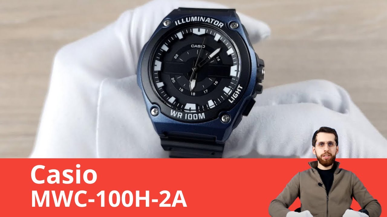Частер: Бюджетный и спортивный трёхстрелочник / Casio MWC-100H-2A