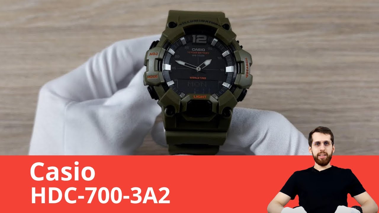 Частер: Casio HDC-700-3A2 - Обзор и Настройка