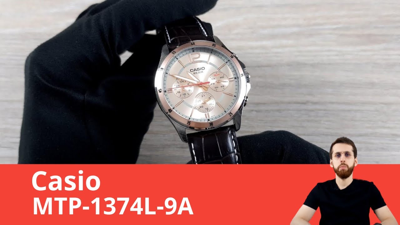 Частер: Casio MTP-1374L-9A - Обзор и Настройка