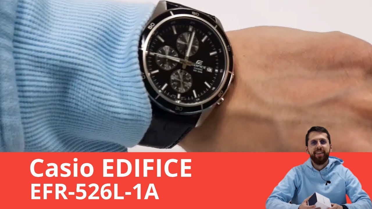 Частер: Часы Casio EFR-526L-1A - Обзор, Настройка, Замена Батарейки