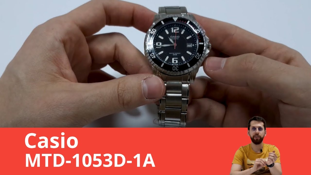 Частер: Часы Casio MTD-1053D-1A - Обзор, Настройка, Замена Батарейки