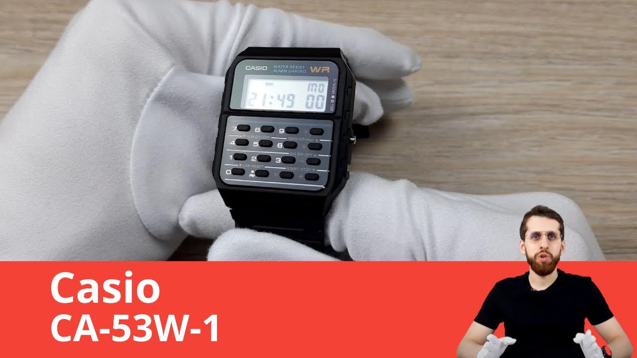 Частер: Часы Джокера, Марти Макфлая и Мистера Хайзенберга / Casio CA-53W-1 - Обзор и Настройка