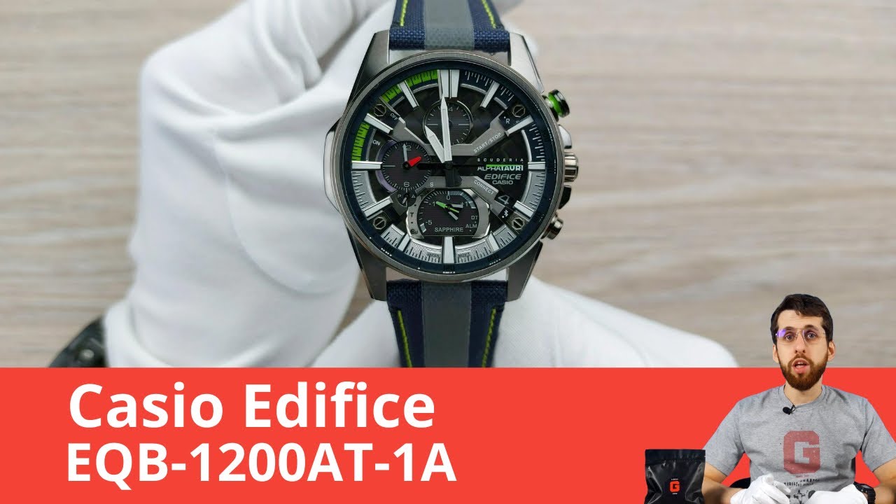 Частер: Часы и Формула-1 / Casio Edifice EQB-1200AT-1A