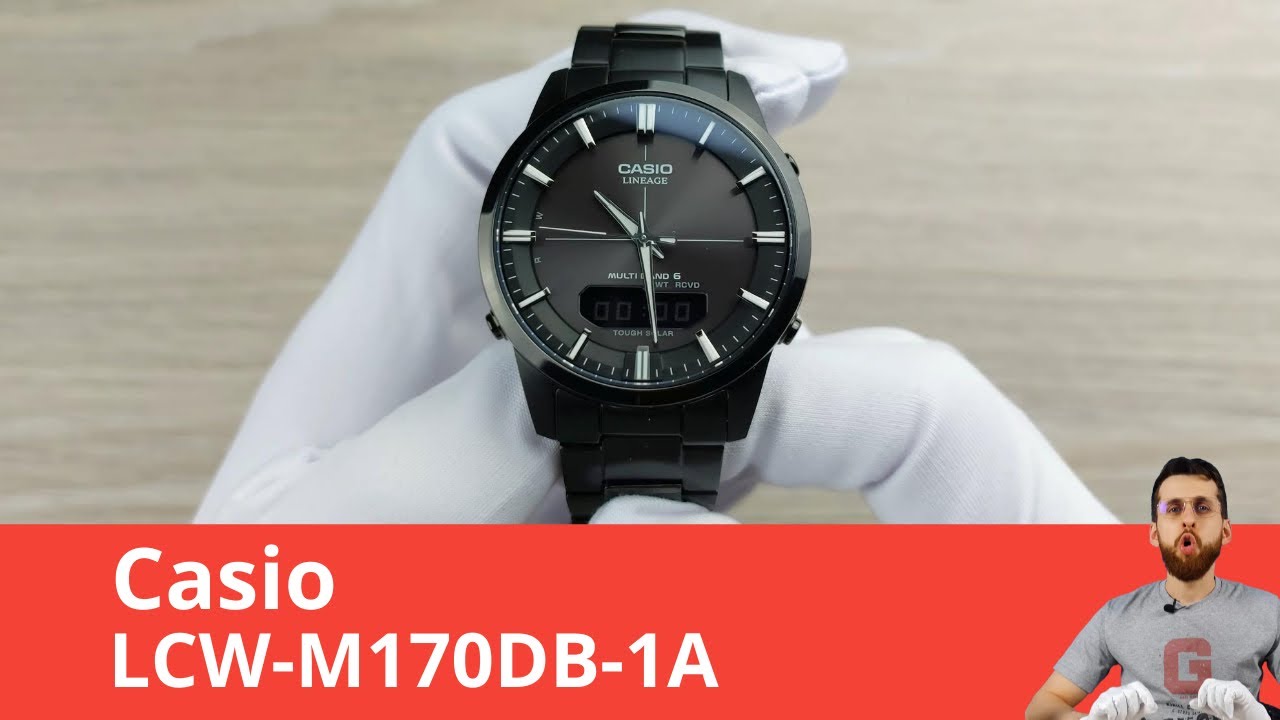 Частер: Чёрные LINEAGE / Casio LCW-M170DB-1A