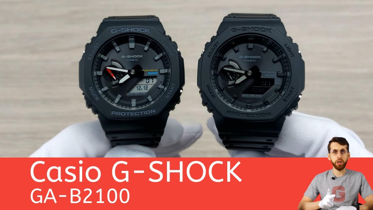 Частер: Чёрные октагоны / Casio GA-B2100-1A и Casio GA-B2100-1A1