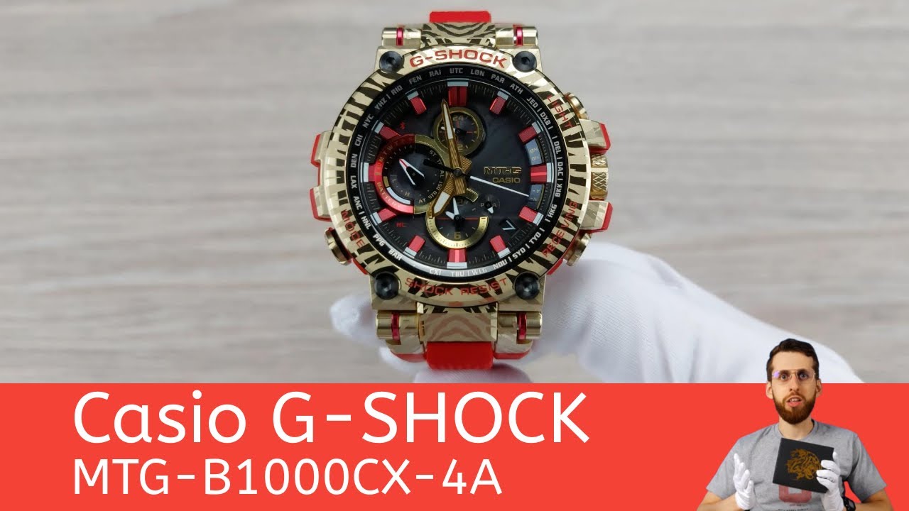 Частер: Дерзкие и Тигровые / Casio G-SHOCK MTG-B1000CX-4A