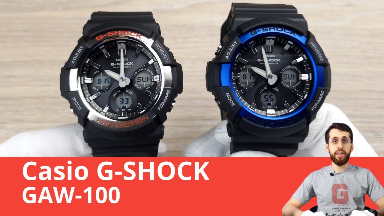 Частер: Для любителей старых коллекций G-SHOCK / Casio GAW-100-1A и Casio GAW-100B-1A2