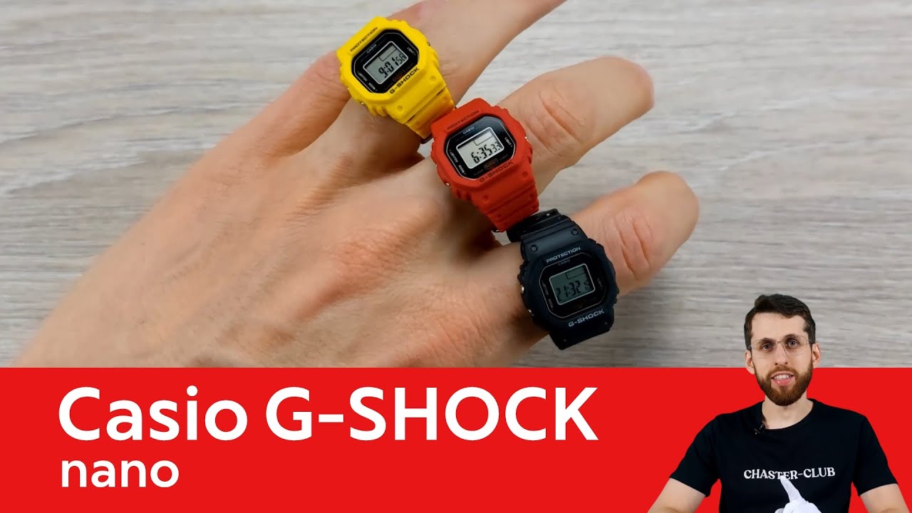 Частер: Дорогая, я уменьшил часы / G-SHOCK nano DWN-5600