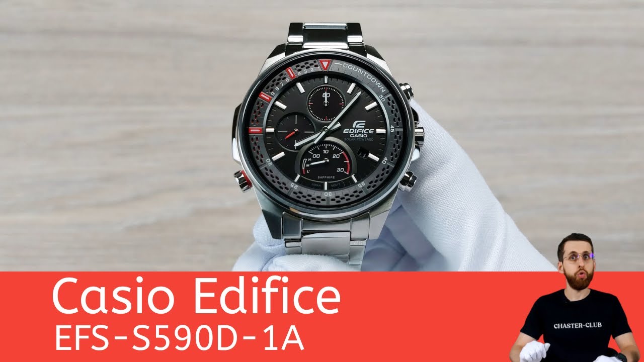 Частер: Edifice c таймером / Casio EFS-S590D-1A