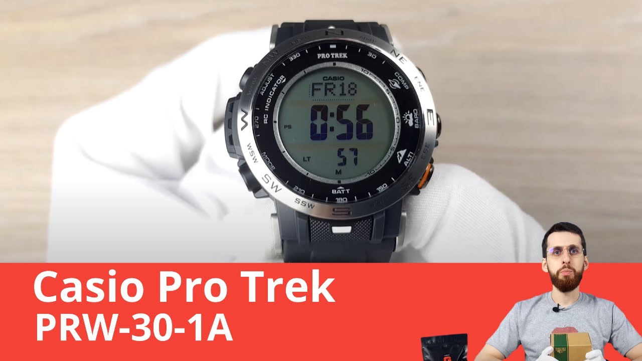 Частер: Элегантный ProTrek / Casio PRW-30-1A