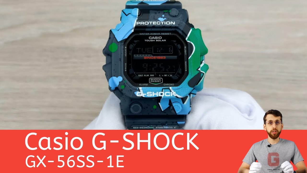 Частер: G-SHOCK и граффити / Casio GX-56SS-1E