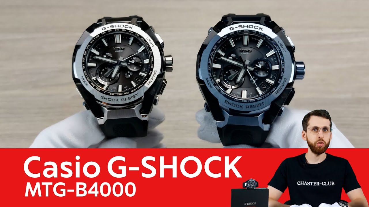Частер: G-SHOCK и Искусственный Интеллект / Casio G-SHOCK MTG-B4000