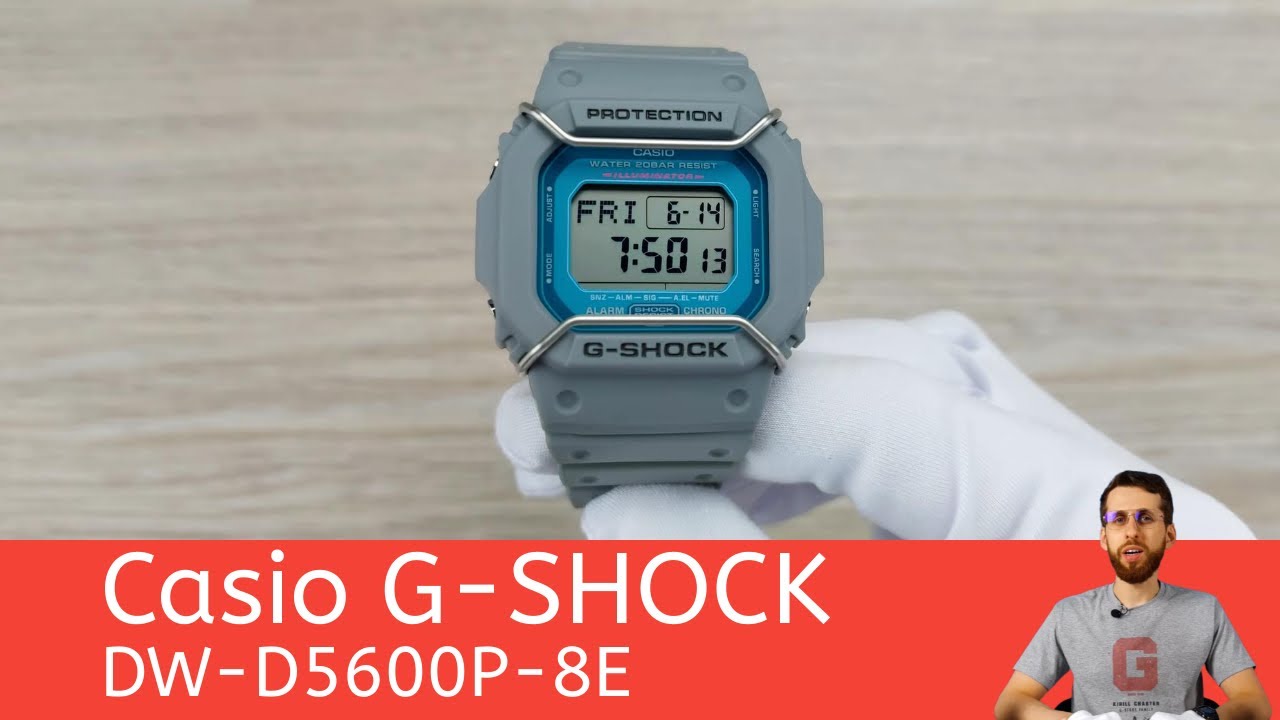 Частер: G-SHOCK с протектором / Casio DW-D5600P-8E