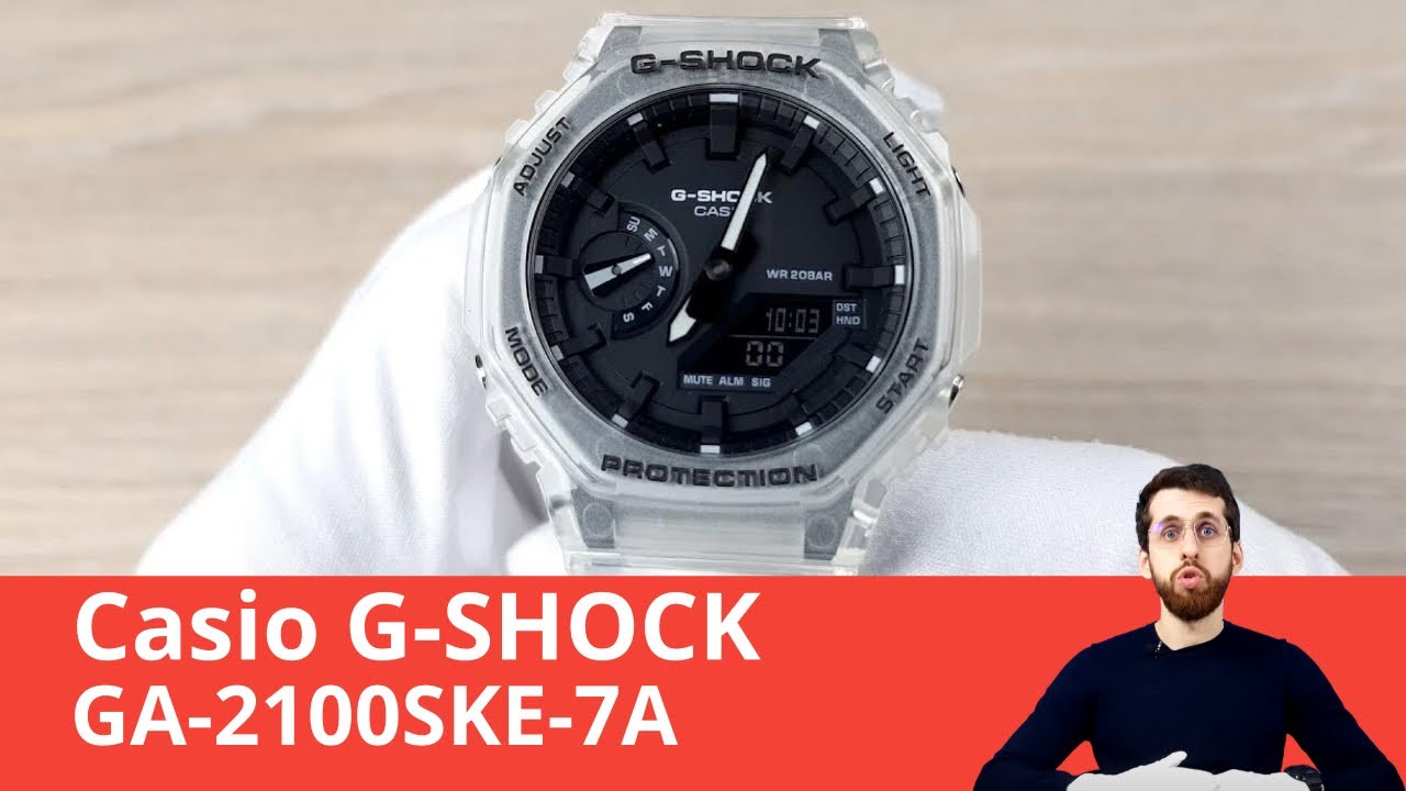 Частер: Главные часы этого лета / Casio G-SHOCK GA-2100SKE-7A