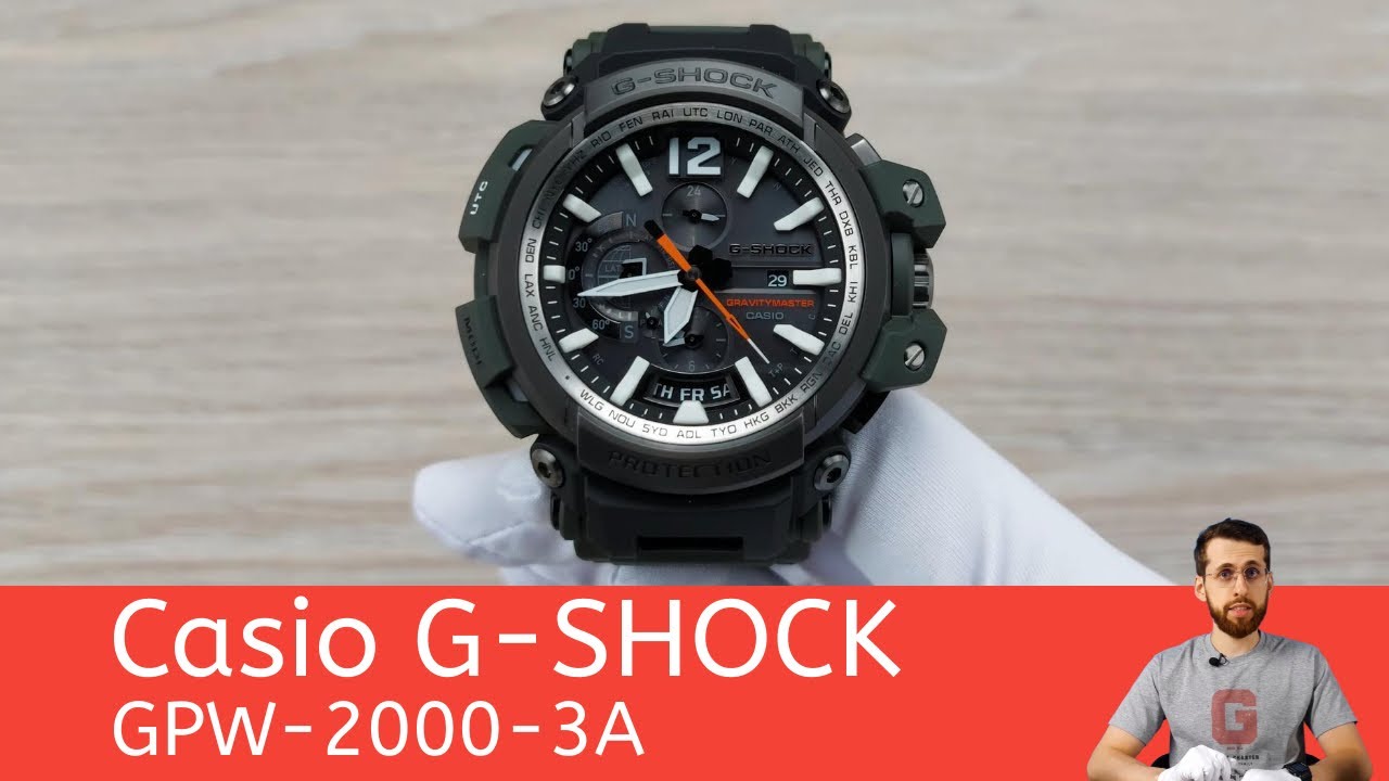 Частер: GPS и Надёжность / Casio G-SHOCK GPW-2000-3A