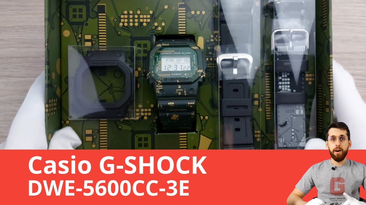 Частер: Идеальный подарок для фаната G-SHOCK / Casio DWE-5600CC-3E