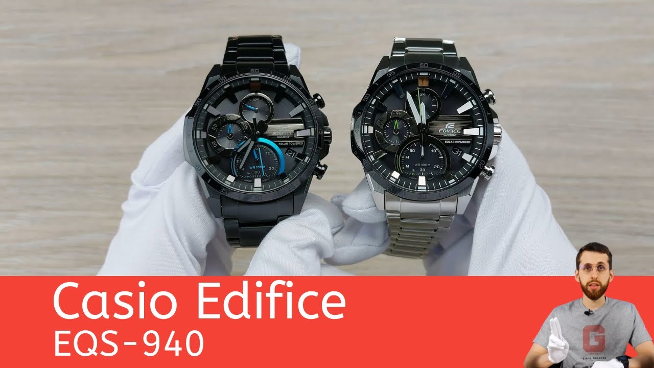 Частер: Как всегда стильные и стремительные Edifice / Casio EQS-940