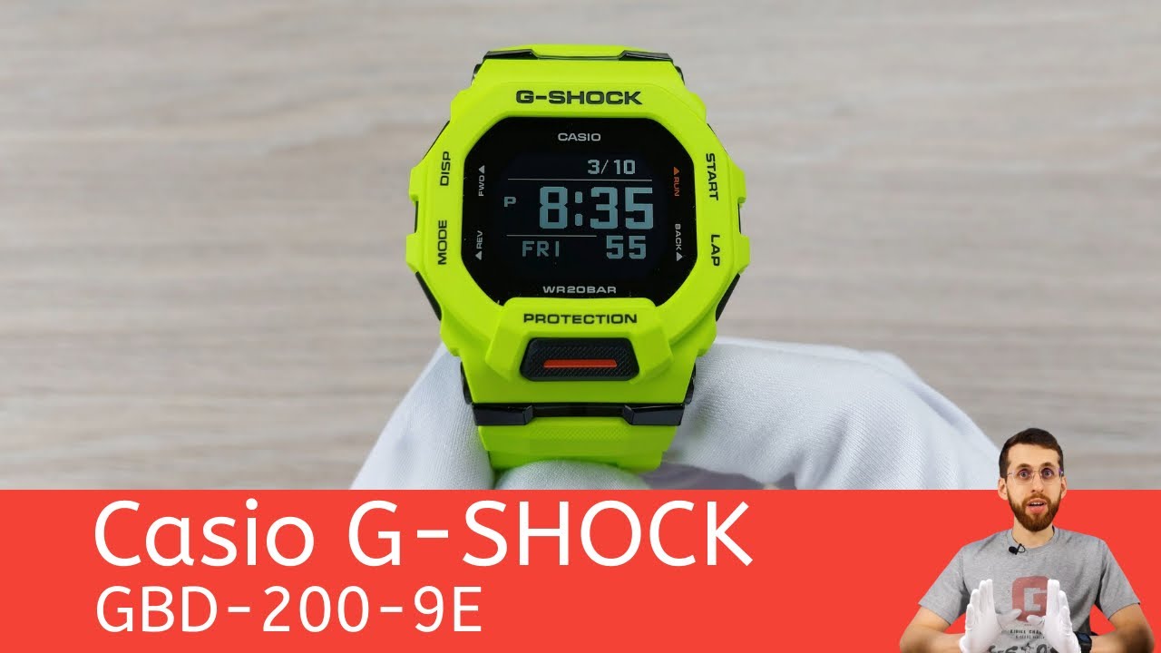 Частер: Кислотный Смарт / Casio G-SHOCK GBD-200-9E