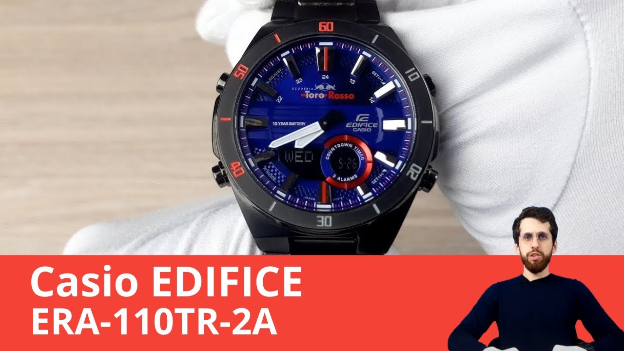 Частер: Коллаборация EDIFICE и Scuderia Toro Rosso / Casio ERA-110TR-2A