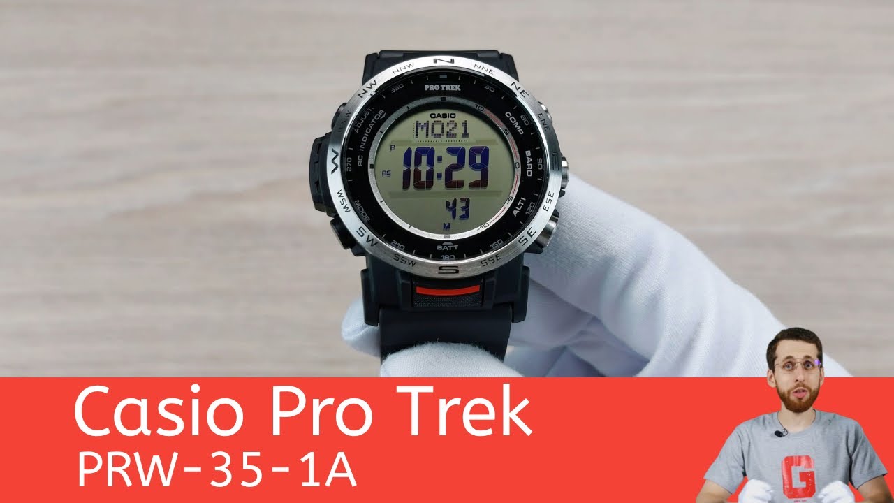 Частер: Компактные и экологичные Pro Trek / Casio PRW-35-1A