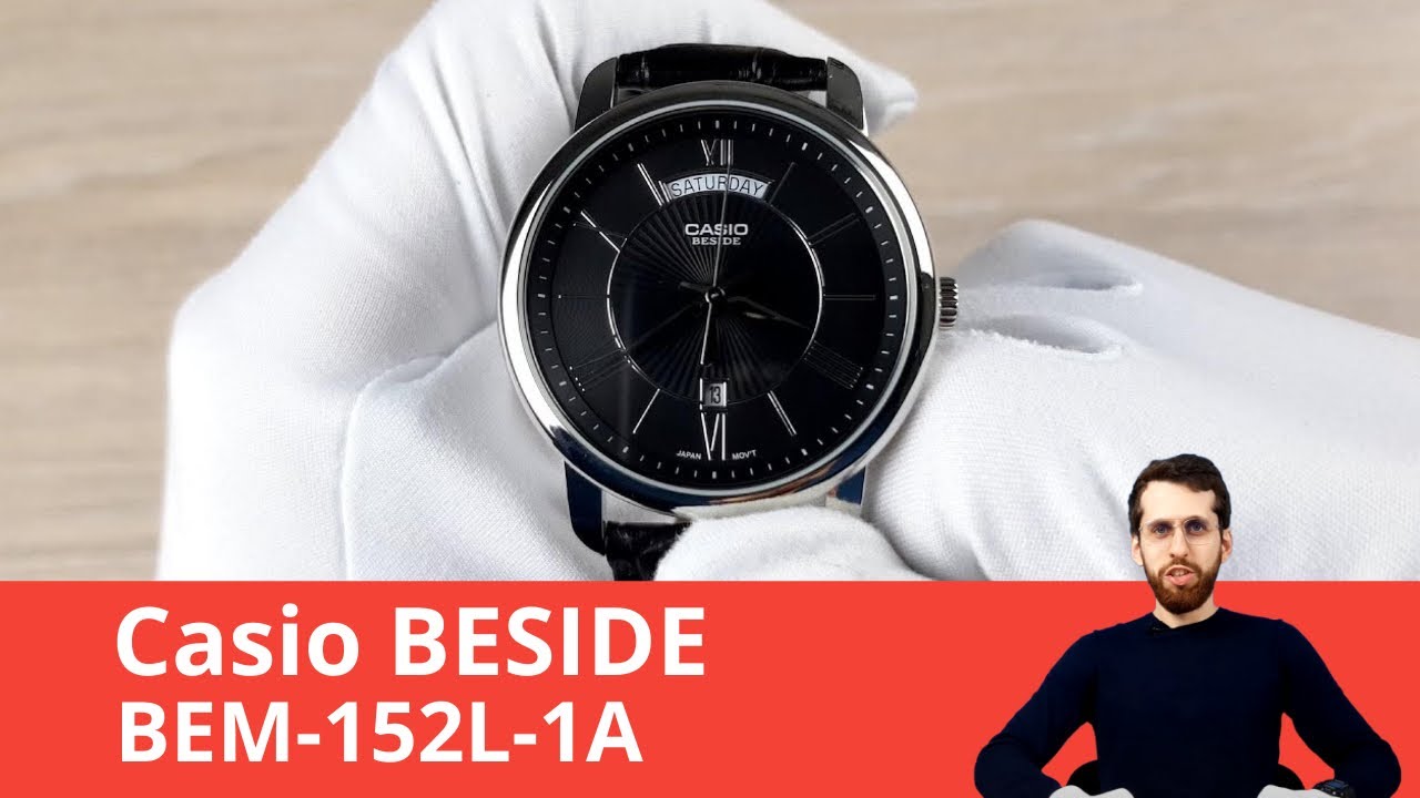 Частер: Кварцевый костюмник / Casio BESIDE BEM-152L-1A