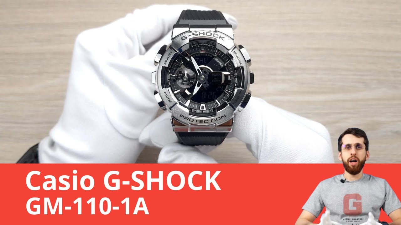 Частер: Легендарные G-SHOCK в стали / Casio GM-110-1A