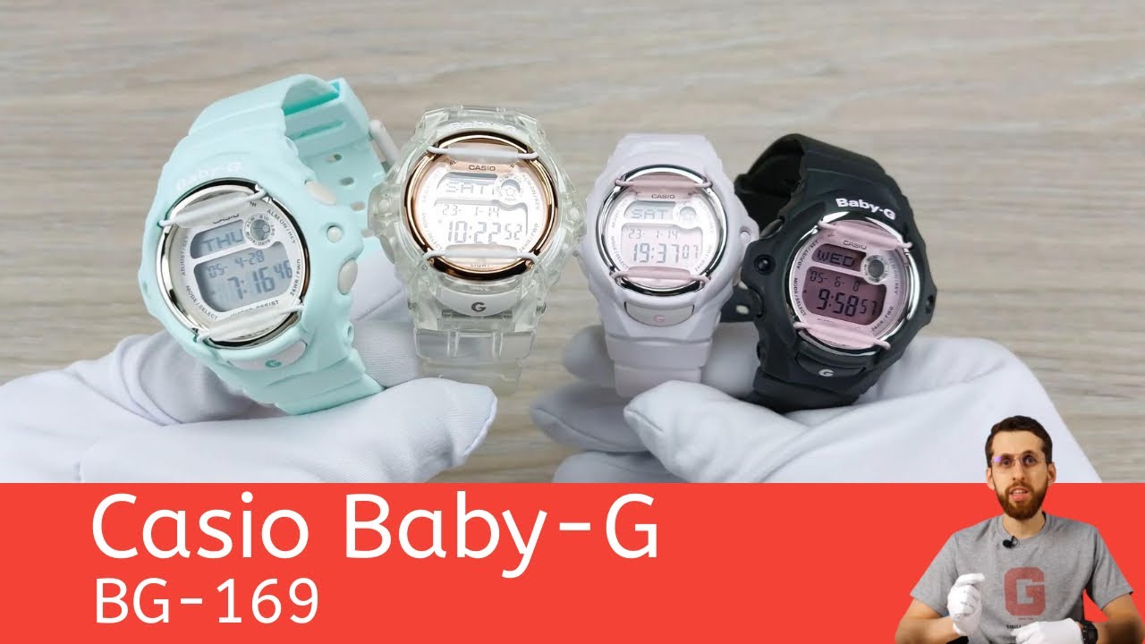Частер: Легендарные женские спортивные часы / Casio Baby-G BG-169