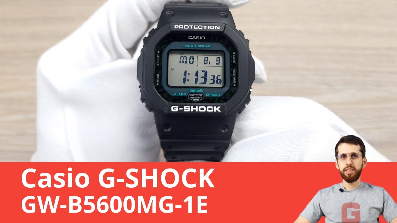 Частер: Легендарный корпус и Bluetooth / Casio GW-B5600MG-1E