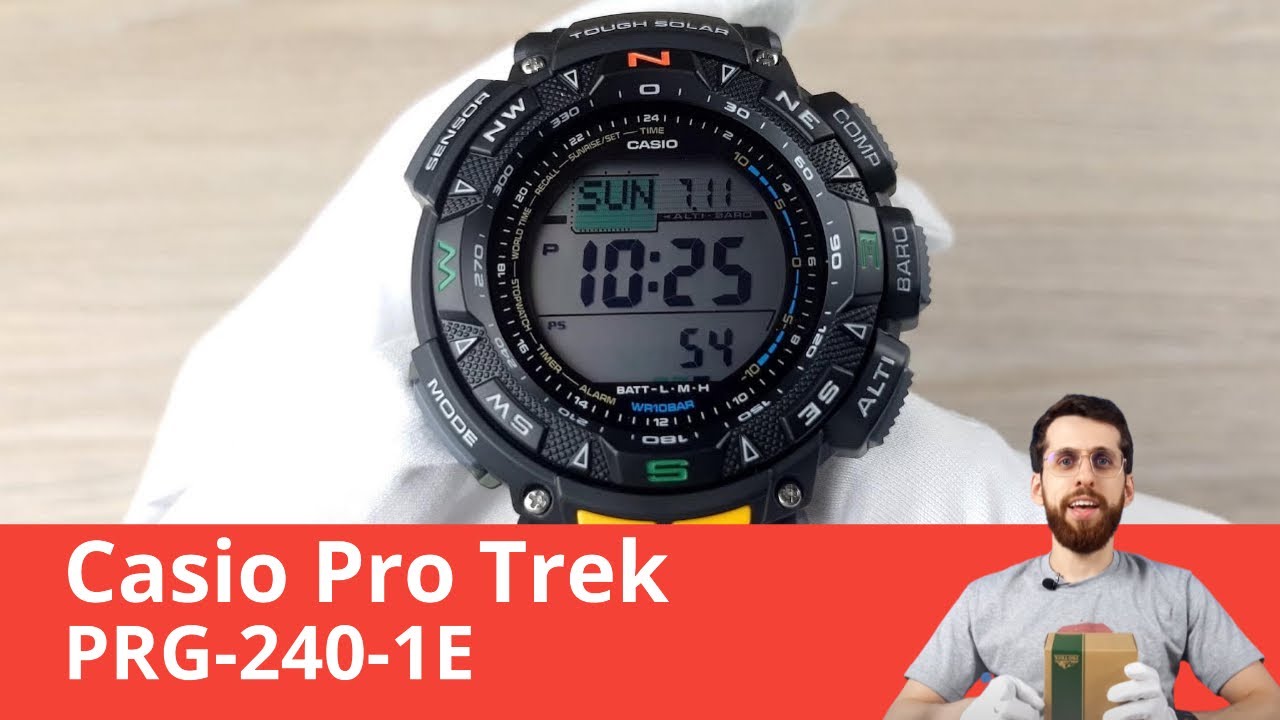 Частер: Легендарный Pro Trek / Casio PRG-240-1E