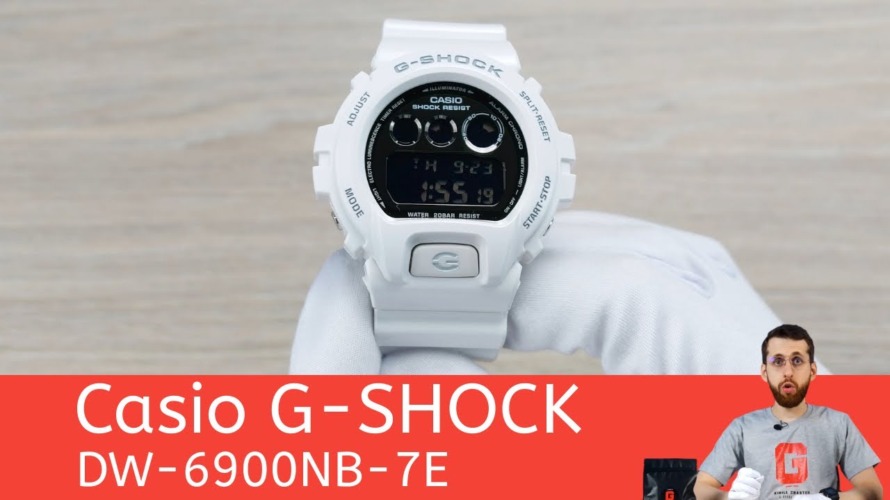 Частер: Любимые G-SHOCK Эминема / Casio DW-6900NB-7E