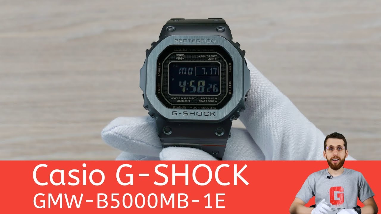 Частер: Матовые, брутальные и премиальные / Casio G-SHOCK GMW-B5000MB-1E