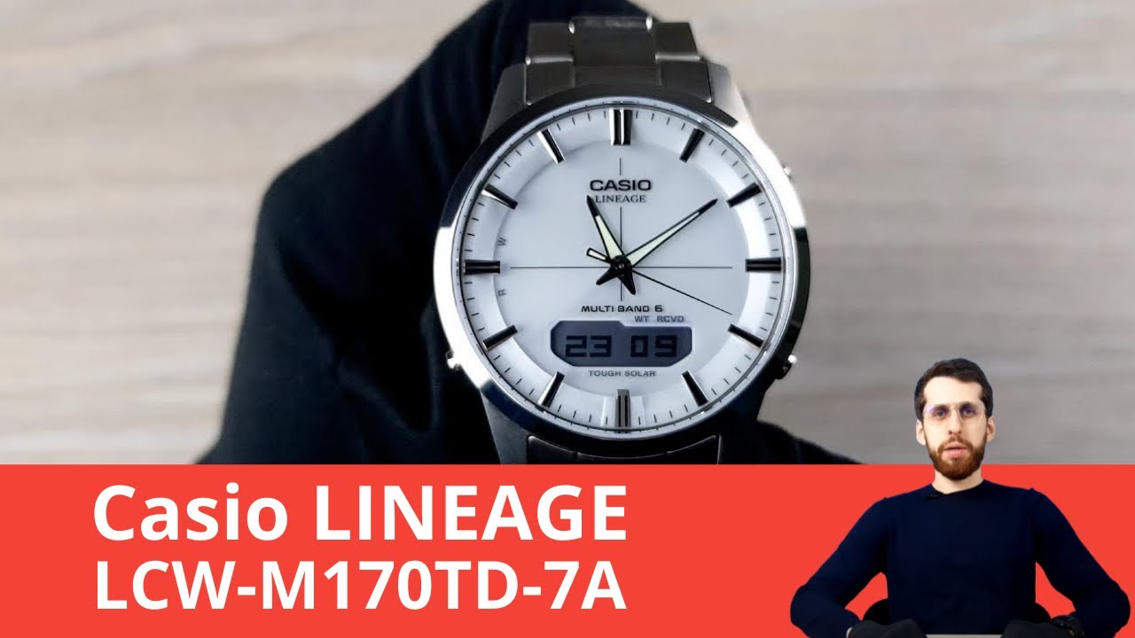 Частер: Многофункциональные и лёгкие / Casio LINEAGE LCW-M170TD-7A