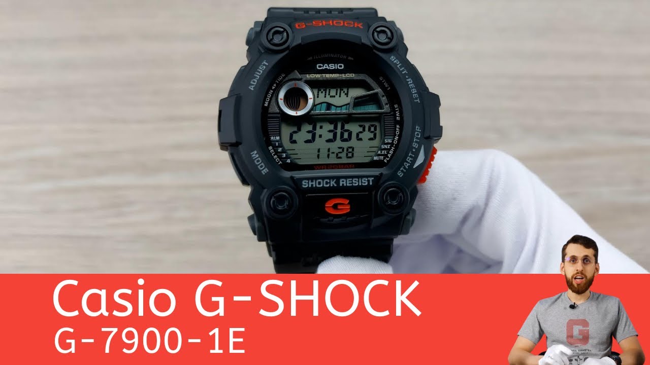 Частер: Морозоустойчивые G-SHOCK / Casio G-7900-1E