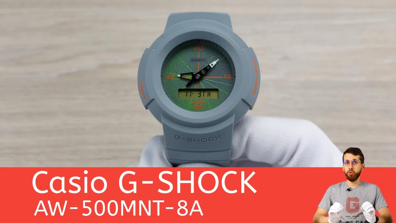 Частер: Музыка ночного Токио / Casio G-SHOCK AW-500MNT-8A