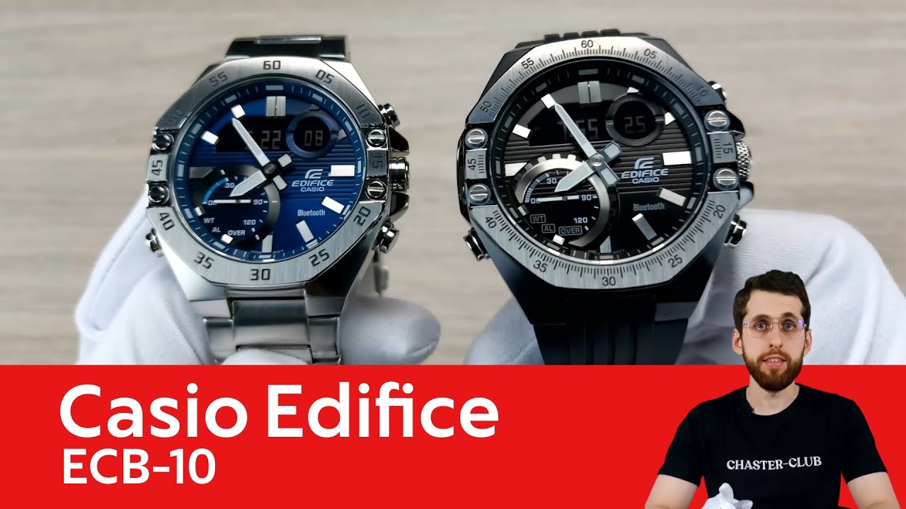 Частер: Напомнят о встрече, засекут время / Casio Edifice ECB-10