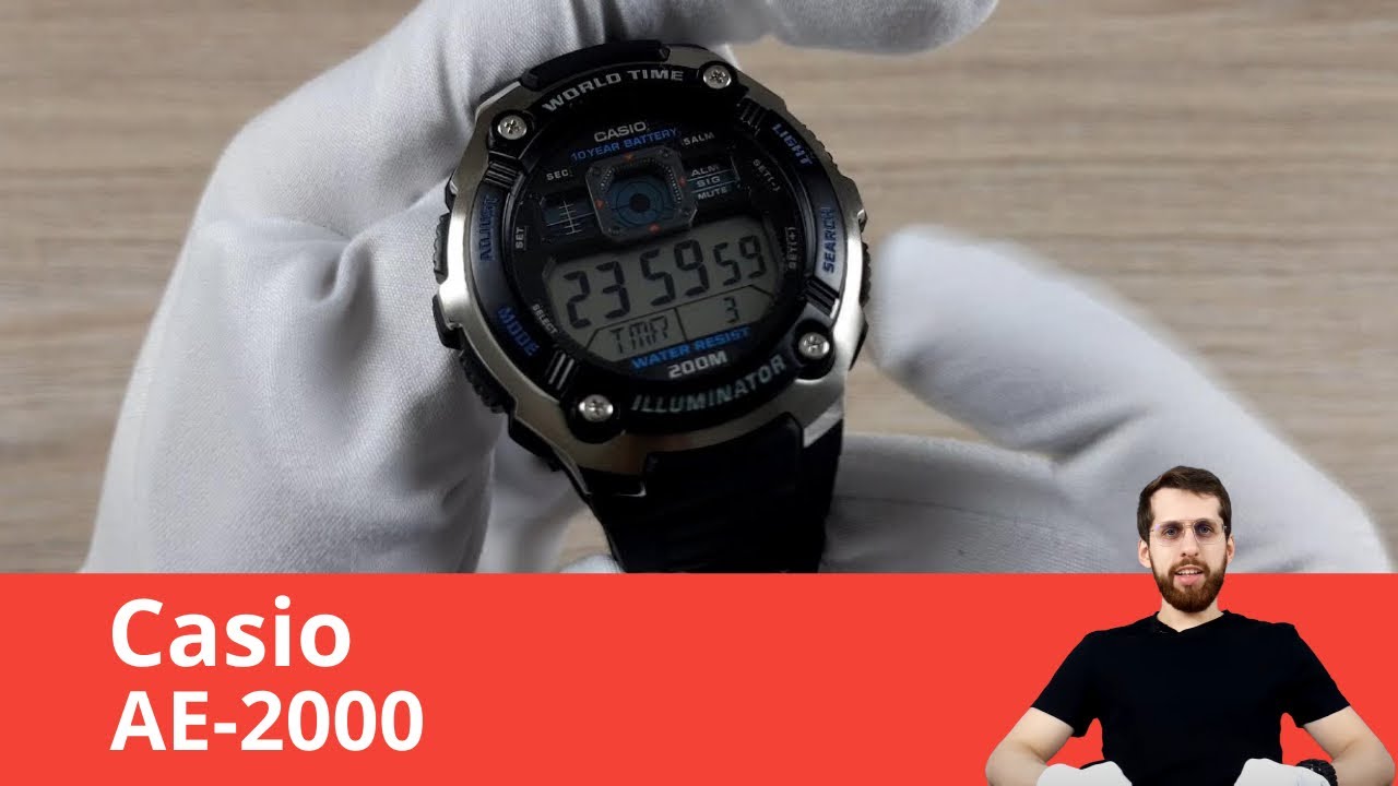 Частер: Настройка Casio Illuminator AE-2000 / Полный обзор всех функций