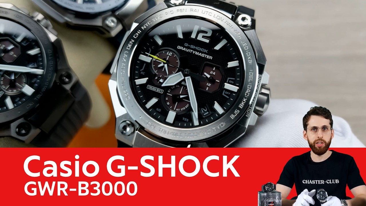 Частер: Новый флагман Gravitymaster / Casio GWR-B3000
