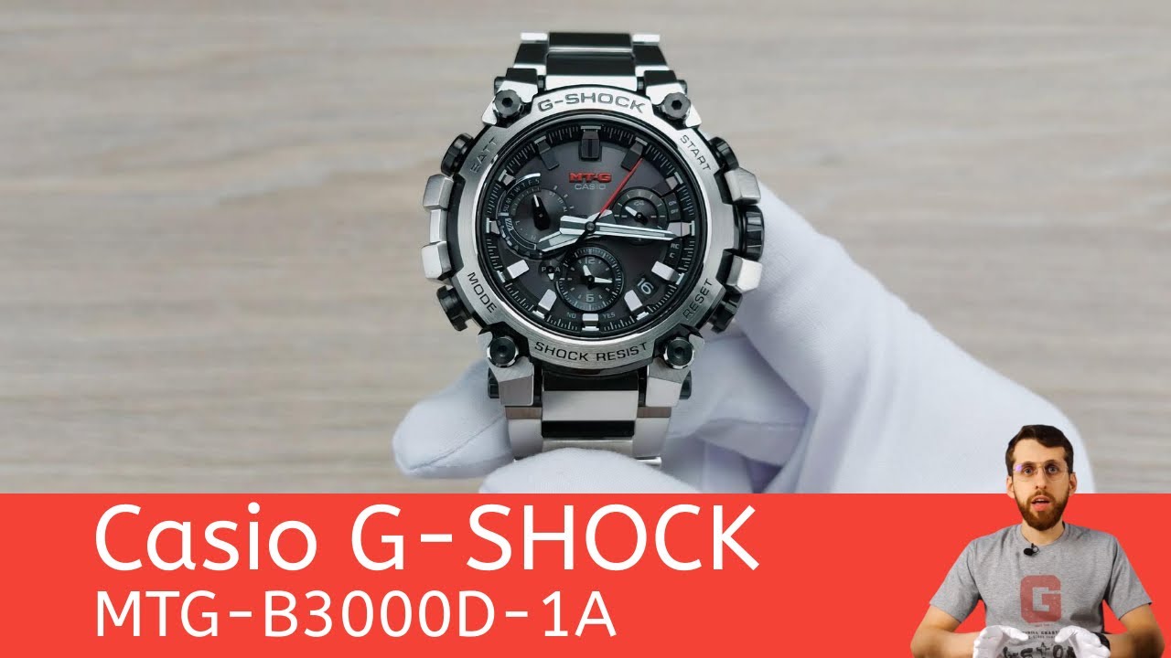 Частер: Новый премиум от G-SHOCK / Casio MTG-B3000D-1A
