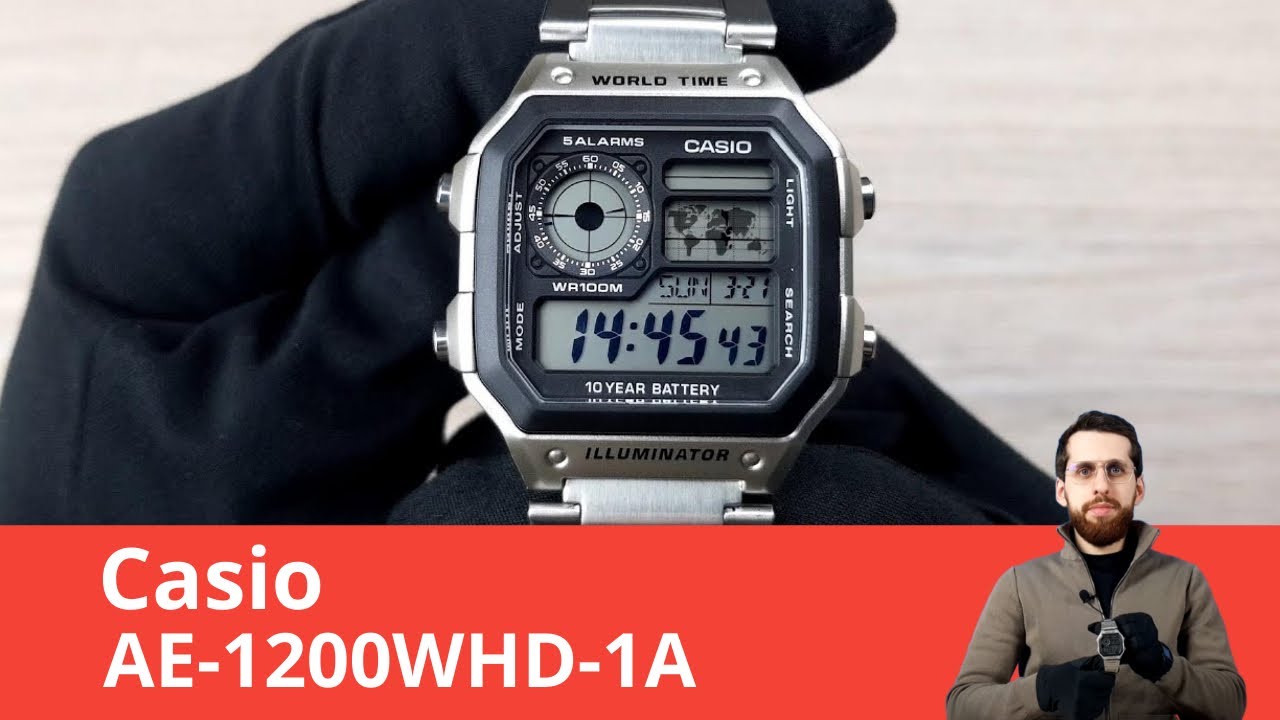 Частер: Обзор часов Casio AE-1200WHD-1A